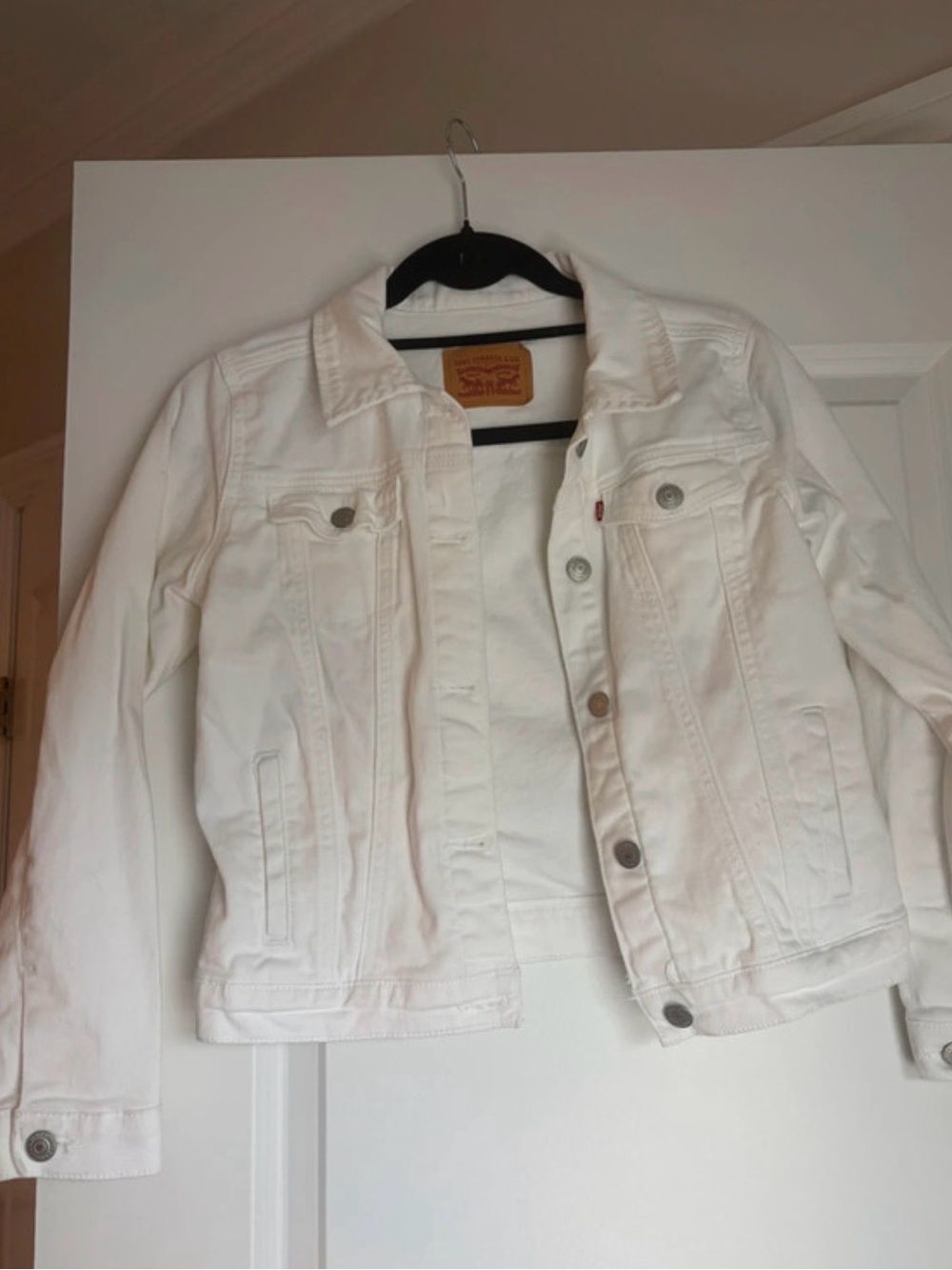 Levi's White Kids' Denim Jacket